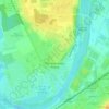 Carrières-sous-Poissy topographic map, elevation, terrain