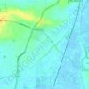 Stretham topographic map, elevation, terrain