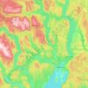 Ringerike topographic map, elevation, terrain