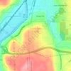 South New Castle topographic map, elevation, terrain