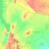 Marsabit County topographic map, elevation, terrain