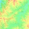 Hanagal taluk topographic map, elevation, terrain
