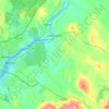 Eddington topographic map, elevation, terrain