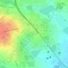 Bommasandra topographic map, elevation, terrain