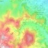 Ancy topographic map, elevation, terrain