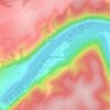 Верхнекировский topographic map, elevation, terrain