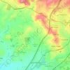 Upton Warren topographic map, elevation, terrain