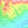Chorfa topographic map, elevation, terrain