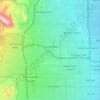 Summerlin topographic map, elevation, terrain