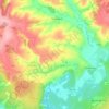 Чернышевское сельское поселение topographic map, elevation, terrain