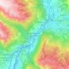 Saint-Clément-sur-Durance topographic map, elevation, terrain