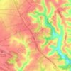 Antares topographic map, elevation, terrain