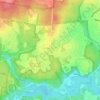 Greenhills topographic map, elevation, terrain