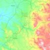 Rongo topographic map, elevation, terrain