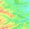 Auvilliers-en-Gâtinais topographic map, elevation, terrain