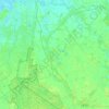 Saterland - Seelterlound topographic map, elevation, terrain