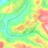 Eli topographic map, elevation, terrain