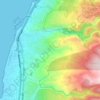 Naameh topographic map, elevation, terrain