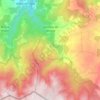 Quintela de Leirado topographic map, elevation, terrain