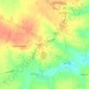 Bunwell topographic map, elevation, terrain