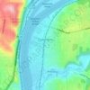 Oakmont topographic map, elevation, terrain