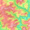 Tintange topographic map, elevation, terrain