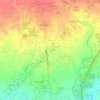 Balete topographic map, elevation, terrain