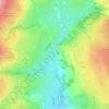 River Aire topographic map, elevation, terrain