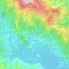Roncà topographic map, elevation, terrain