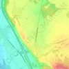 Canals topographic map, elevation, terrain