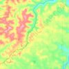 Montgomery Township topographic map, elevation, terrain