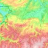 Beauraing topographic map, elevation, terrain