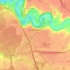 Combs-la-Ville topographic map, elevation, terrain