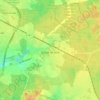 Roissy-en-Brie topographic map, elevation, terrain