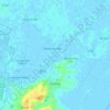 Ramsey topographic map, elevation, terrain