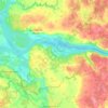 Сидоровское сельское поселение topographic map, elevation, terrain