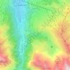 Germ topographic map, elevation, terrain