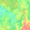 Jeu-les-Bois topographic map, elevation, terrain