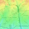 Uniondale topographic map, elevation, terrain