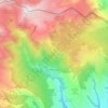 Meranges topographic map, elevation, terrain