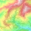 Kispang topographic map, elevation, terrain