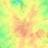 Annouville-Vilmesnil topographic map, elevation, terrain