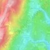 Bissy-la-Mâconnaise topographic map, elevation, terrain