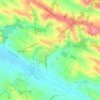 Aurin topographic map, elevation, terrain