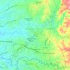 San Jose del Monte lone district topographic map, elevation, terrain