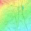 Villorba topographic map, elevation, terrain