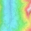 Estarvielle topographic map, elevation, terrain