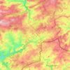 Gouvy topographic map, elevation, terrain