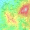 Arcidosso topographic map, elevation, terrain