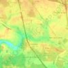 Cesson topographic map, elevation, terrain